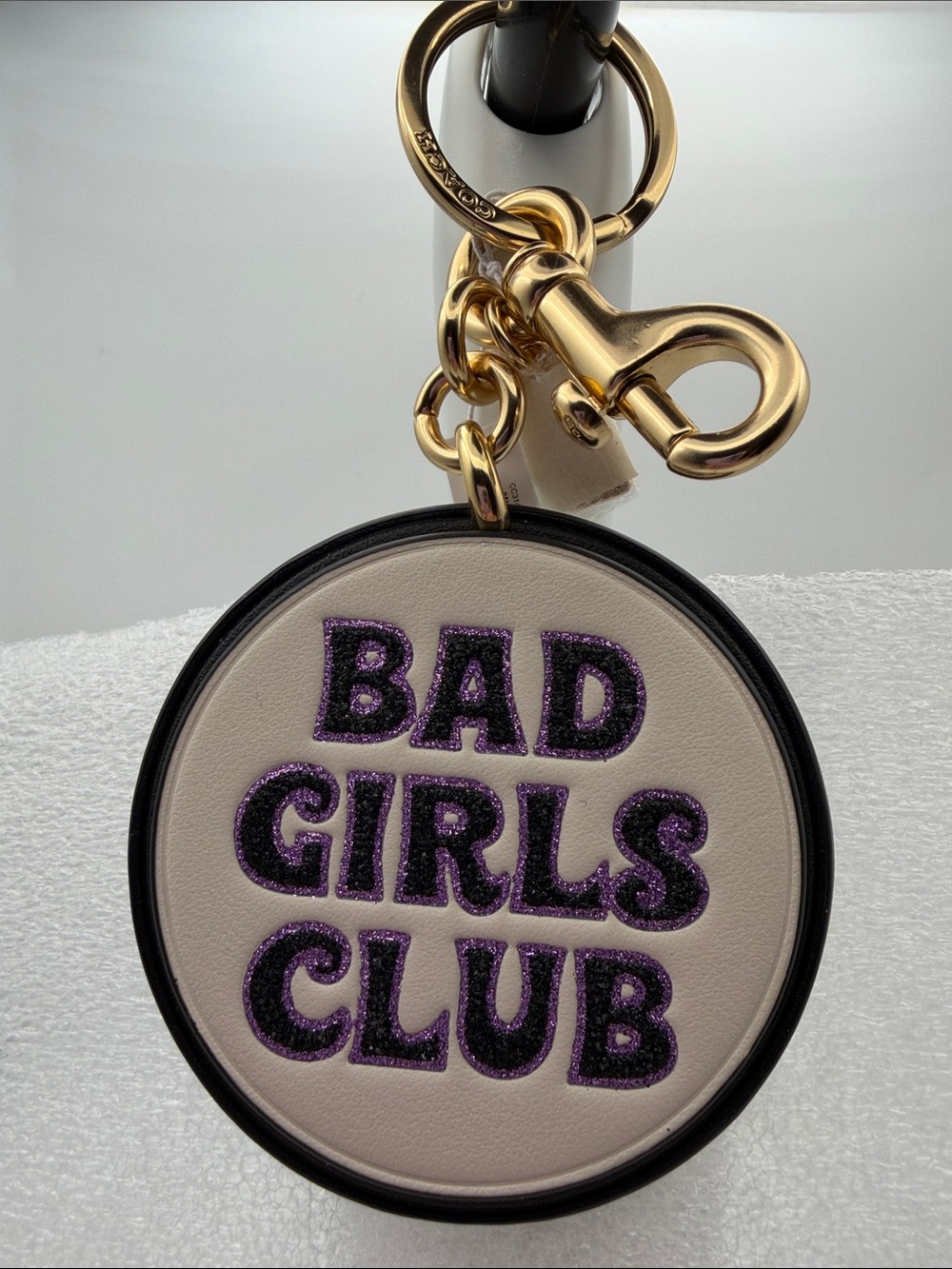 Coach 'Bad Girls Club' Keychain Ltd. Edition special collab. Coach x Disney